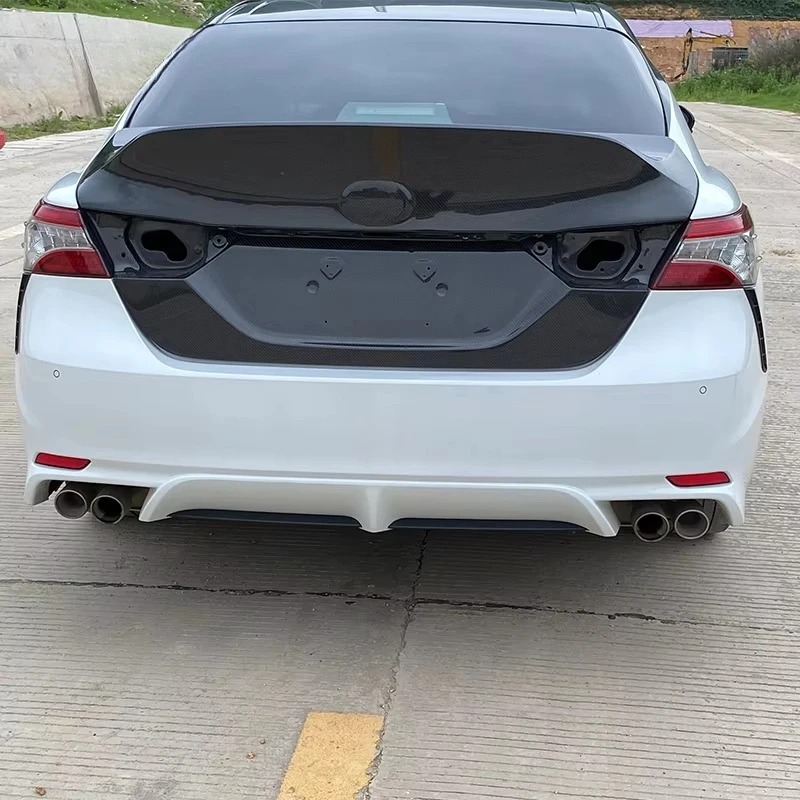 Carbon Fiber Rear Trunk for  Camry 8th Ducktail Rear Trunk Lid